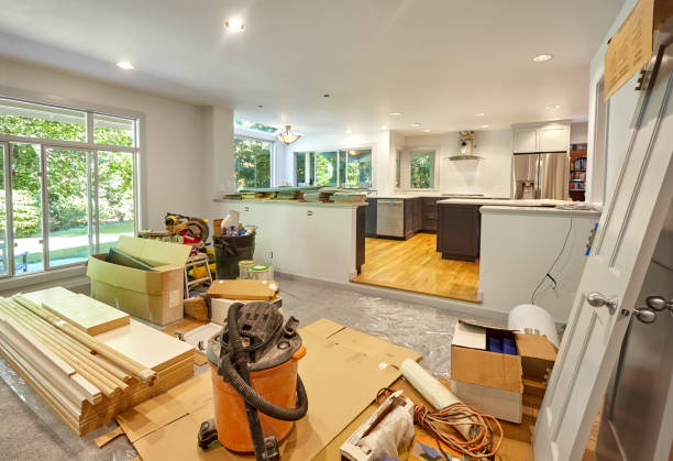 Professional Cabinet Refacing technician working in Lovettsville, VA